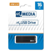 MYMEDIA Pendrive, 16GB, USB 2.0, MYMEDIA (by VERBATIM)