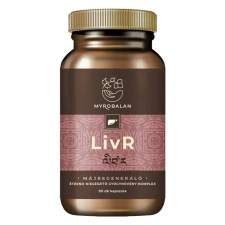 Myrobalan LivR májtisztító- és regeneráló gyógynövény-komplex kapszlua 60db vitamin és táplálékkiegészítő