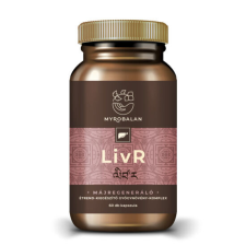 Myrobalan Myrobalan LivR Májtisztító- és Regeneráló kapszula gyógynövényekből 60 db vitamin és táplálékkiegészítő