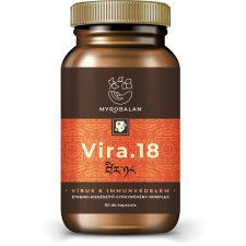 Myrobalan vira.18 immunerősítő és vírusvédelem gyógynövény-komplex vegán kapszula 60 db vitamin és táplálékkiegészítő