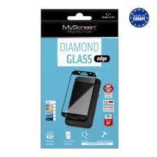 Myscreen DIAMOND GLASS EDGE képernyővédő üveg (2.5D full cover, íves, karcálló, 0.33 mm, 9H) ARANY mobiltelefon kellék