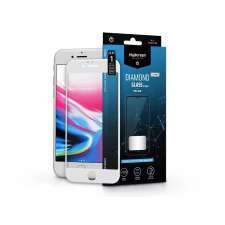 Myscreen Diamond Glass Lite Edge2.5D Full Glue Apple Iphone 6 / Iphone 6S edzett üveg kijelzővédő fólia fehér kerettel (LA-1970) mobiltelefon kellék
