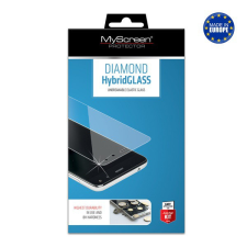Myscreen HYBRIDGLASS képernyővédő üveg (flexibilis, kék fény elleni védelem, ultravékony, 0.15mm, 3H, NEM íves) ÁTLÁTSZÓ [Apple iPhone ... mobiltelefon kellék