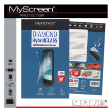 Myscreen HYBRIDGLASS védő üveg (csak hátsó, flexibilis, karcálló, ütésálló, 0.15mm, 8H) ÁTLÁTSZÓ Samsung Galaxy S6 EDGE (SM-G925F) mobiltelefon kellék