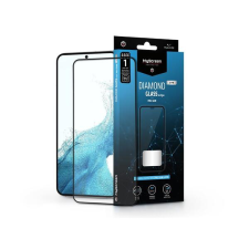 Myscreen LA-2211 Samsung Galaxy S22 Plus 5G edzett üveg képernyővédő fólia - Myscreen protector diamond glass Lite Edge2.5D fekete mobiltelefon kellék