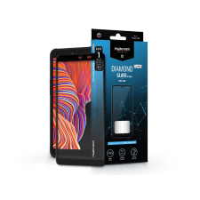 MyScreen Protector Samsung G525F Galaxy Xcover 5 edzett üveg képernyővédő fólia - MyScreen Protector Diamond Glass Lite Edge2.5D Full Glue - black mobiltelefon kellék