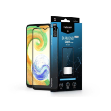 Myscreen Samsung Galaxy A04/A04s Diamond Glass Lite Edge2.5D edzett üveg kijelzővédő fólia fekete kerettel (LA-2231) mobiltelefon kellék