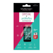 Myscreen Samsung Galaxy A41 SM-A415F, Kijelzővédő fólia (az íves részre NEM hajlik rá!), MyScreen Protector Crystal+AntiReflex, Clear Prémium mobiltelefon kellék