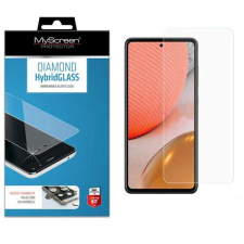 Myscreen SAMSUNG Galaxy A72 5G, Galaxy A72 4G, MYSCREEN HYBRIDGLASS flexibilis üvegfólia, 8H mobiltelefon kellék