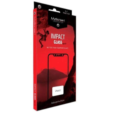 MyScreenProtector MS ImpactGLASS Edge 3D iPhone Xs Max/ 11 Pro Max fekete HybrydGlass 8H kijelzővédő fólia mobiltelefon kellék