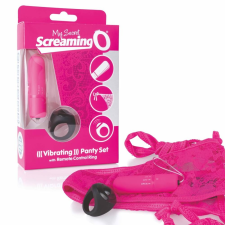  MySecret Screaming Pant - rádiós vibrációs bugyi (pink) szexjáték