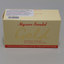 Mysore szappan szantál gold 125 g szappan