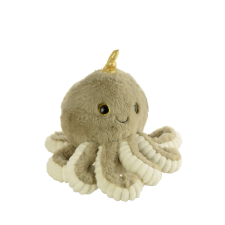 Mystical El Pulpo szürke polip plüss – 20 cm plüssfigura
