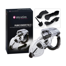 Mystim Pubic Enemy No 2 - elektro péniszketrec péniszköpeny