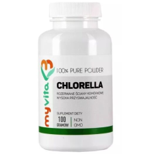 MyVita, Chlorella, 100g - Szerves Chlorella Alga por, 100g vitamin és táplálékkiegészítő