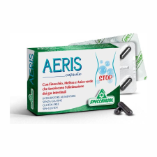 N/A AERIS kapszula - növényi szén, gyógynövények, illóolajok és mangán a jó emésztésért - 30 kapszula - Specchiasol (HMLY-8002738988003) vitamin és táplálékkiegészítő