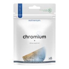 N/A Chromium - 30 tabletta - Nutriversum (HMLY-VI-0039) vitamin és táplálékkiegészítő
