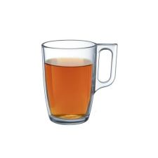 N/A CoffeeTime 400ml Üvegbögre szett (6 db) - Átlátszó (1705BOG025) bögrék, csészék