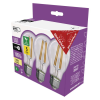 N/A EMOS LED izzó Filament A60-körte / E27 / 5 W (75 W) / 1 060 lm / meleg fehér. 3db/doboz (DBKF-EMZF5157-3)