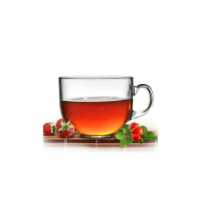 N/A TeaTime Big 580ml Üvegbögre szett (2db) - Átlátszó bögrék, csészék