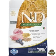 N&D Cat Ancestral Grain bárány, tönköly, zab & áfonya adult 300g macskaeledel