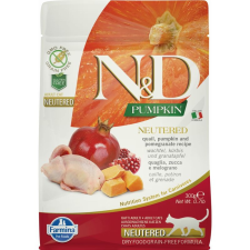 N&amp;D Cat Grain Free Pumpkin fürj ivatalanított 300g macskaeledel