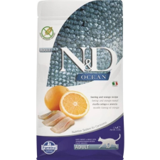 N&amp;D Cat Ocean hering &amp; narancs adult 1,5 kg macskaeledel