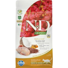 N&amp;D Cat Quinoa Skin &amp; coat fürj 1,5 kg macskaeledel