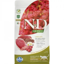  N&amp;D Cat Quinoa Urinary kacsa 1,5kg macskaeledel