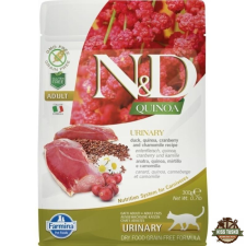N&amp;D Cat Quinoa Urinary kacsa 300g macskaeledel