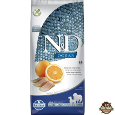 N&D Dog Ocean Hering & narancs Adult Medium & maxi 12kg kutyaeledel