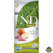 N&D Dog Prime vaddisznó & alma adult medium & maxi 12kg kutyaeledel