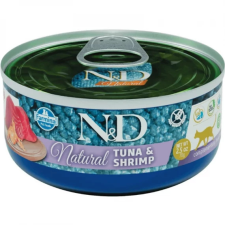  N&amp;D Ocean cat konzerv tonhal &amp; garnélarák 70g macskaeledel
