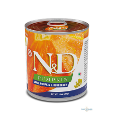 N&D Pumpkin Dog konzerv bárány&áfonya sütőtökkel Adult 285gr kutyaeledel