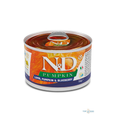 N&amp;D Pumpkin Dog konzerv bárány&amp;áfonya sütőtökkel Adult mini 140gr kutyaeledel