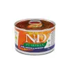  N&amp;D Pumpkin Dog Lamb Adult Mini 140g - kutya konzerv bárány, áfonya, sütőtök