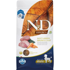 N&D Brown Dog bárány, spirulina&sárgarépa adult mini 2kg kutyaeledel
