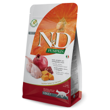  N&D Cat Grainfree Pumpkin fürj – 300 g macskaeledel