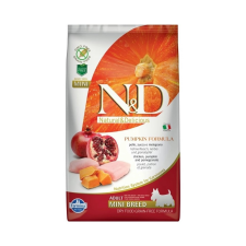 N&D Dog Grain Free csirke & gránátalma sütőtökkel adult mini 2,5kg kutyaeledel