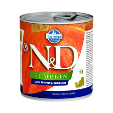  N&D Dog konzerv Bárány & Áfonya Sütőtökkel Puppy 285g kutyaeledel