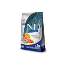  N&D Dog Ocean tőkehal sütőtök&narancs adult medium/maxi – 2,5 kg kutyaeledel