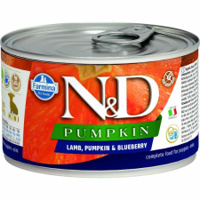 N&D Dog Pumpkin konzerv bárány&áfonya sütőtökkel Puppy mini 140gr kutyaeledel
