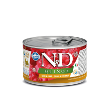 N&D Dog Quinoa fürj&kókusz 140g kutyaeledel