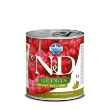N&D Dog Quinoa konzerv kacsa&kókusz 285 g kutyaeledel