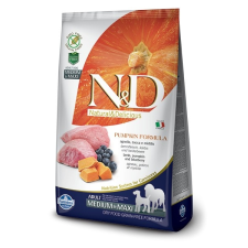 N&D Grain Free Adult Medium/Maxi Bárány & Áfonya Sütőtökkel 2,5kg kutyaeledel