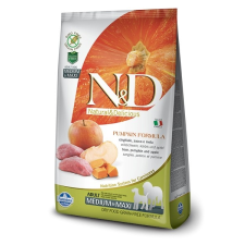 N&D Grain Free Adult Medium/Maxi Vaddisznó & Alma Sütőtök 2,5kg kutyaeledel