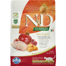 N&D N&amp;D Cat Pumpkin Neutered Fürj 300g macskaeledel