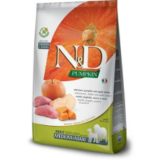 N&D N&amp;D Dog Grain Free Adult Medium/Maxi sütőtök, vaddisznó &amp; alma (2 x 12 kg) 24 kg kutyaeledel