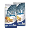 N&D N&amp;D Dog Ocean tőkehal, tönköly, zab&amp;narancs adult mini 2x7kg