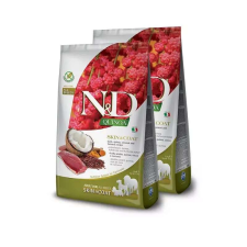 N&D N&D Quinoa Dog Skin & coat kacsa 2x2,5kg kutyaeledel